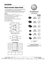 NLX2G06 datasheet pdf ON Semiconductor