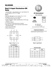 NLX2G86 datasheet pdf ON Semiconductor