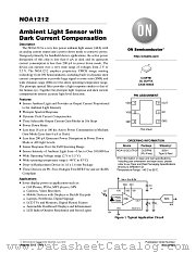 NOA1212 datasheet pdf ON Semiconductor
