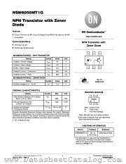 NSM6056M datasheet pdf ON Semiconductor