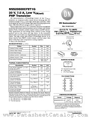 NSS20600CF8 datasheet pdf ON Semiconductor