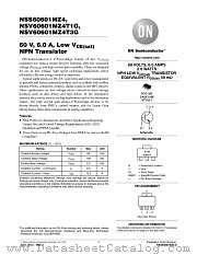 NSS60601MZ4 datasheet pdf ON Semiconductor
