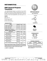 NST3906F3 datasheet pdf ON Semiconductor