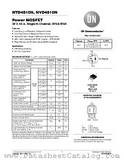 NTD4810N datasheet pdf ON Semiconductor