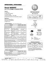 NTD5406N datasheet pdf ON Semiconductor