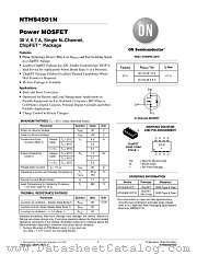 NTHS4501N datasheet pdf ON Semiconductor