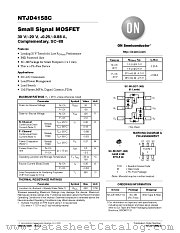 NTJD4158C datasheet pdf ON Semiconductor