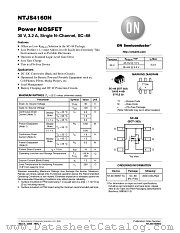 NTJS4160N datasheet pdf ON Semiconductor