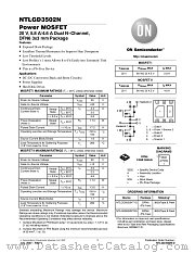 NTLGD3502N datasheet pdf ON Semiconductor