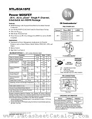 NTLJS3A18PZ datasheet pdf ON Semiconductor