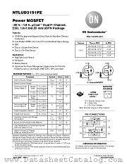 NTLUD3191PZ datasheet pdf ON Semiconductor