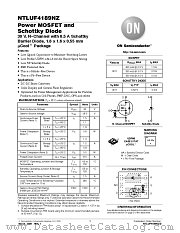 NTLUF4189NZ datasheet pdf ON Semiconductor