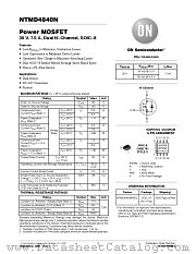 NTMD4840N datasheet pdf ON Semiconductor