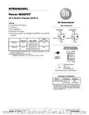 NTMD5836NL datasheet pdf ON Semiconductor