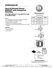 NTMFD4901NF datasheet pdf ON Semiconductor