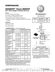 NTMFS4854NS datasheet pdf ON Semiconductor