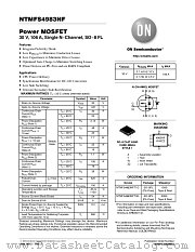 NTMFS4983NF datasheet pdf ON Semiconductor