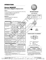 NTMS4700N datasheet pdf ON Semiconductor