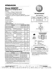 NTMS4935N datasheet pdf ON Semiconductor