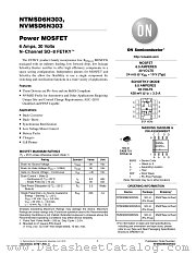 NTMSD6N303R2 datasheet pdf ON Semiconductor