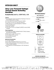 NTSV20100CT datasheet pdf ON Semiconductor