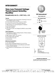NTSV2080CT datasheet pdf ON Semiconductor