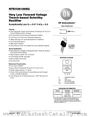 NTSV30100S datasheet pdf ON Semiconductor