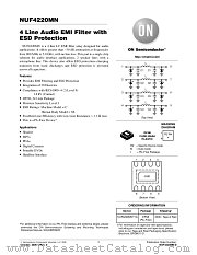 NUF4220MN datasheet pdf ON Semiconductor