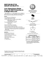 NUP1301ML3T1 datasheet pdf ON Semiconductor