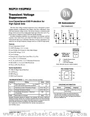NUP3115UPMU datasheet pdf ON Semiconductor