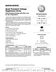 NUP4012PXV6 datasheet pdf ON Semiconductor