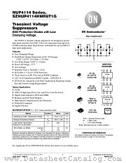 NUP4114 datasheet pdf ON Semiconductor