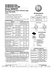 NVMFD5877NL datasheet pdf ON Semiconductor