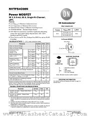 NVTFS4C08N datasheet pdf ON Semiconductor