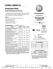 NYE08-10B6S datasheet pdf ON Semiconductor