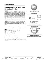 P3P816711A datasheet pdf ON Semiconductor