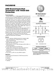 PACUSBVB datasheet pdf ON Semiconductor