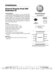 PCS3PS550 datasheet pdf ON Semiconductor