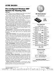 SA3291 datasheet pdf ON Semiconductor