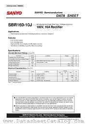SBR160-10J datasheet pdf ON Semiconductor