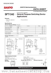 SFT1342 datasheet pdf ON Semiconductor