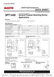 SFT1440 datasheet pdf ON Semiconductor
