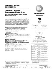SM05T1 datasheet pdf ON Semiconductor