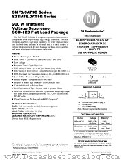 SMF5.0AT1 datasheet pdf ON Semiconductor