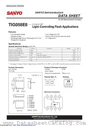 TIG058E8 datasheet pdf ON Semiconductor