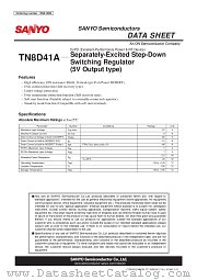 TN8D41A datasheet pdf ON Semiconductor