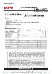 UD1006LS-SB5 datasheet pdf ON Semiconductor