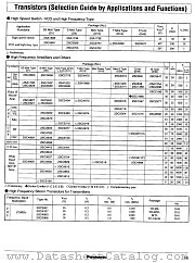 2SC4893 datasheet pdf Panasonic