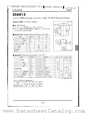 2SD836A datasheet pdf Panasonic