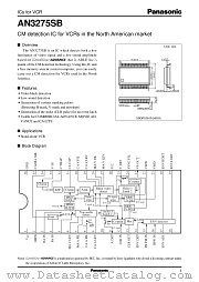 AN3275SB datasheet pdf Panasonic